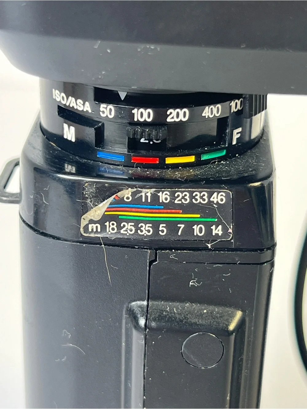 Ricoh 35 Flex 35mm Film Camera F2.8 Len Sunpak Thyristor MG-1 Flash Grip Vintage